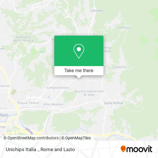 Unichips Italia . map