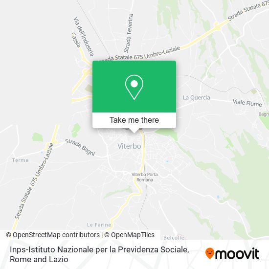 Inps-Istituto Nazionale per la Previdenza Sociale map