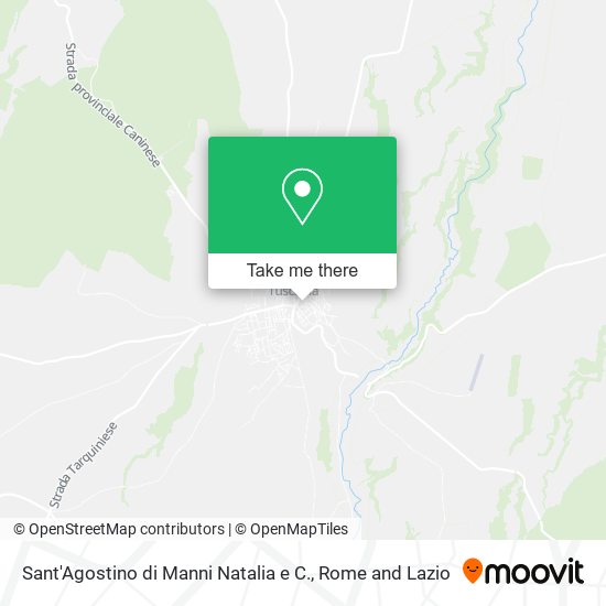 Sant'Agostino di Manni Natalia e C. map