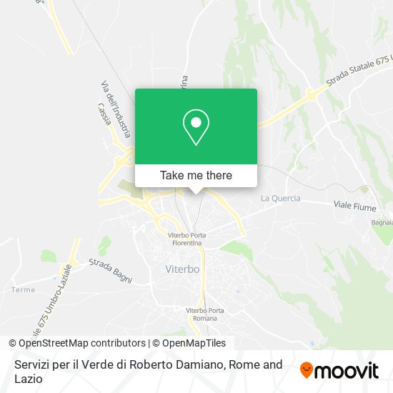 Servizi per il Verde di Roberto Damiano map