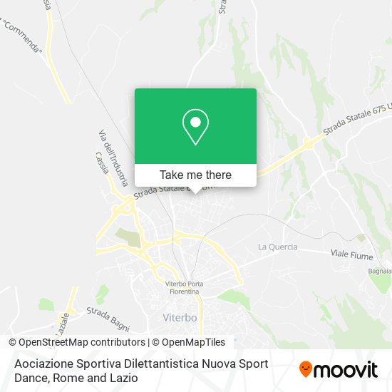 Aociazione Sportiva Dilettantistica Nuova Sport Dance map