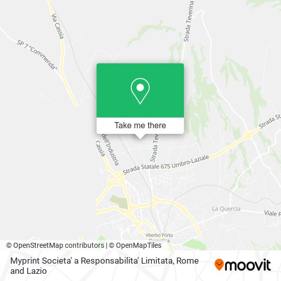 Myprint Societa' a Responsabilita' Limitata map