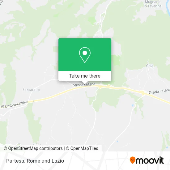 Partesa map