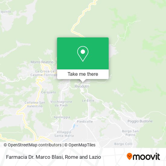 Farmacia Dr. Marco Blasi map