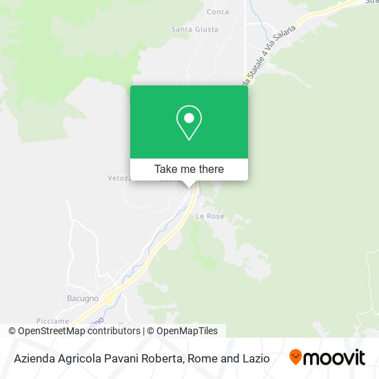 Azienda Agricola Pavani Roberta map