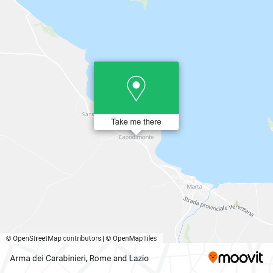Arma dei Carabinieri map