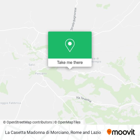 La Casetta Madonna di Morciano map