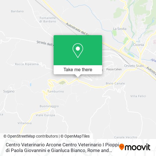 Centro Veterinario Arcone Centro Veterinario I Pioppi di Paola Giovannini e Gianluca Bianco map