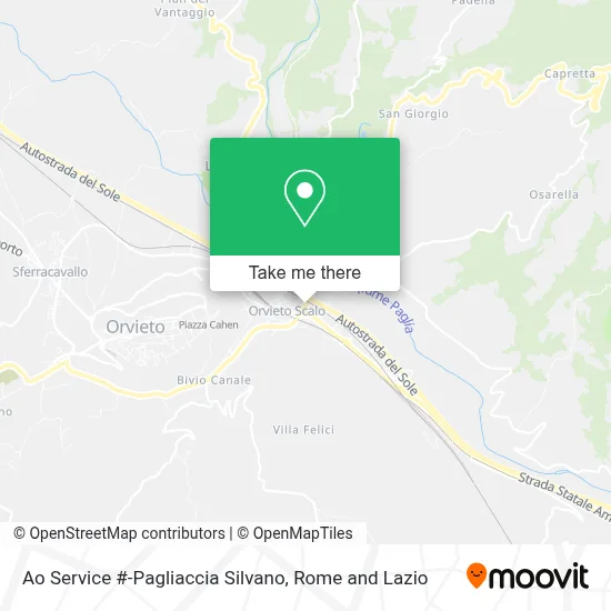 Ao Service #-Pagliaccia Silvano map