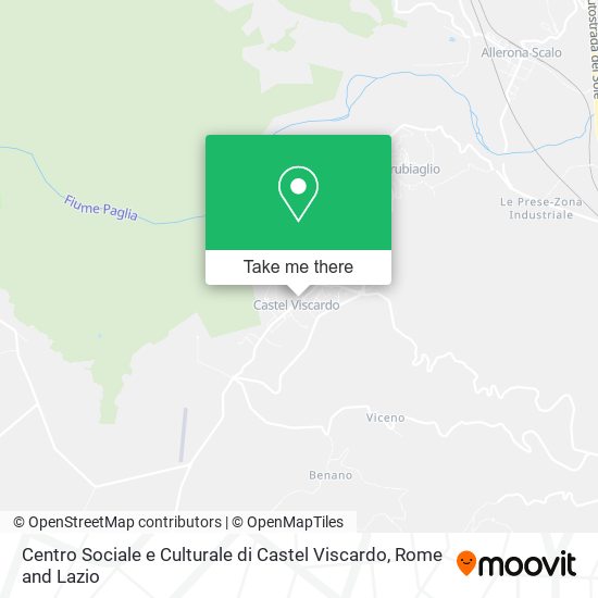 Centro Sociale e Culturale di Castel Viscardo map