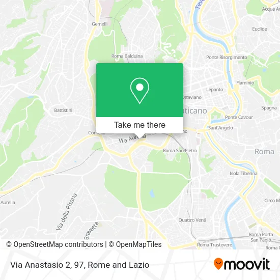 Via Anastasio 2, 97 map