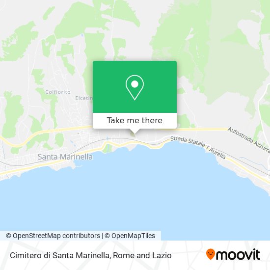 Cimitero di Santa Marinella map