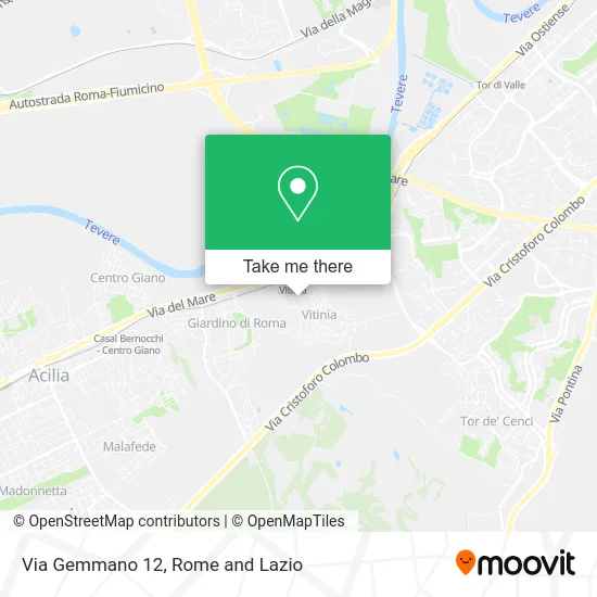 Gemmano Street 12 map
