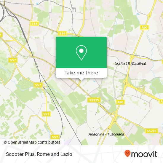 Scooter Plus map