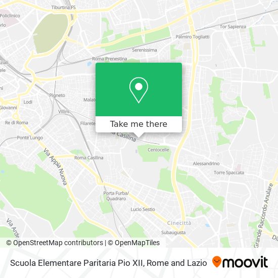 Scuola Elementare Paritaria Pio XII map