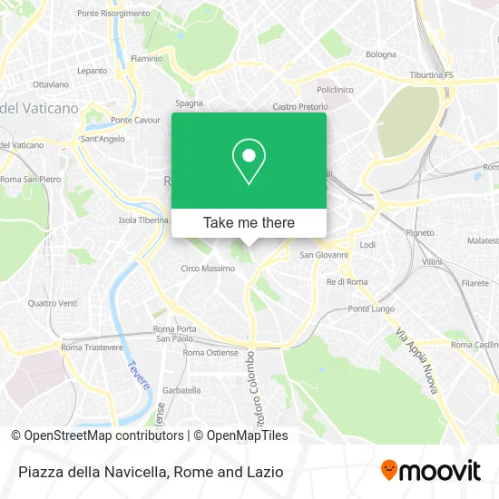 Navicella Square map