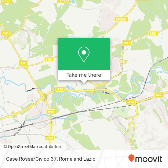 Case Rosse/Civico 37 map