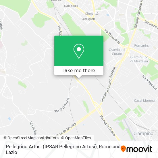 Pellegrino Artusi (IPSAR Pellegrino Artusi) map