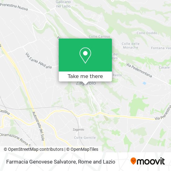 Farmacia Genovese Salvatore map