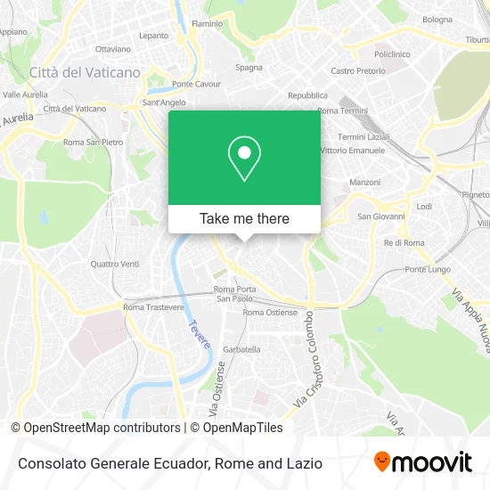 Consolato Generale Ecuador map