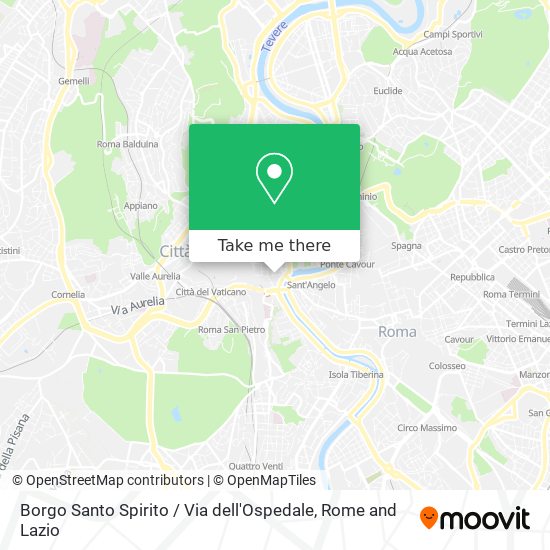 Borgo Santo Spirito / Via dell'Ospedale map