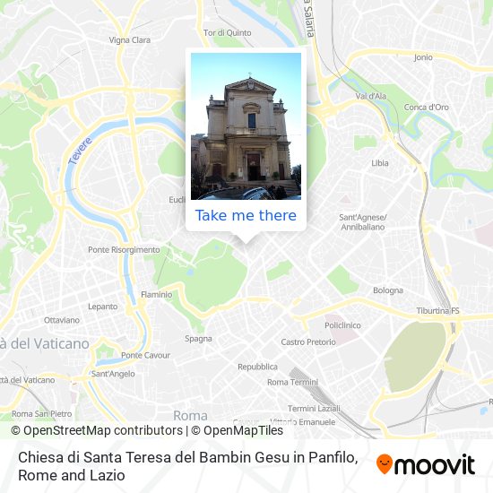 Chiesa di Santa Teresa del Bambin Gesu in Panfilo map