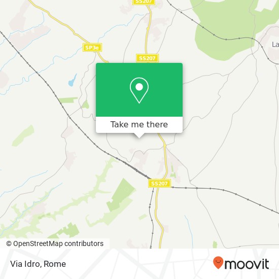 Via Idro map