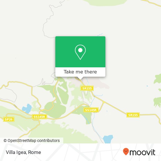 Villa Igea map