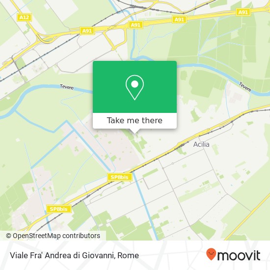 Viale Fra' Andrea di Giovanni map