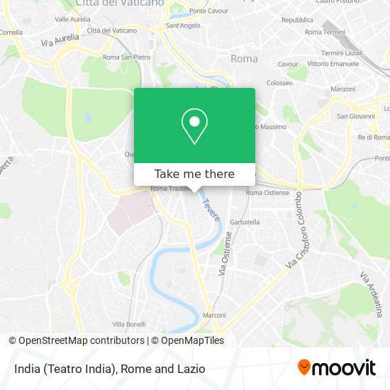 India (Teatro India) map