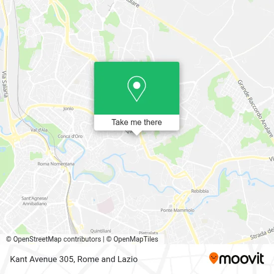 Kant Avenue 305 map