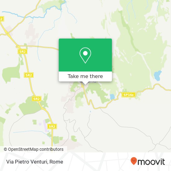 Via Pietro Venturi map