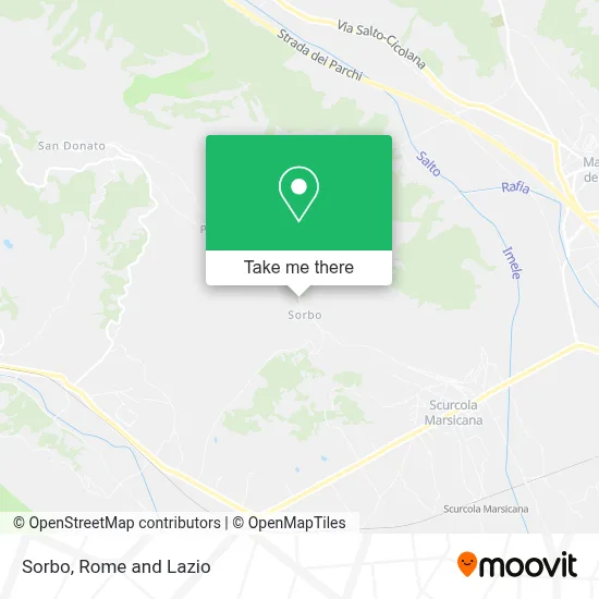 Sorbo map
