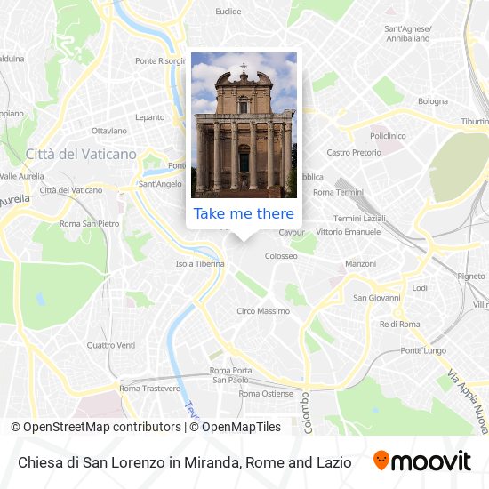 Chiesa di San Lorenzo in Miranda map