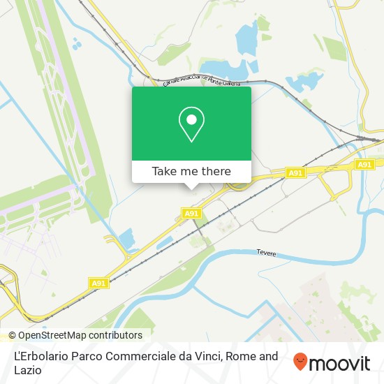 L'Erbolario Parco Commerciale da Vinci map
