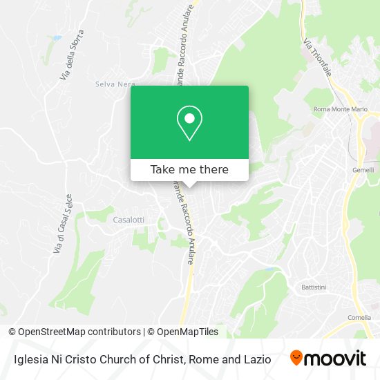 Iglesia Ni Cristo Church of Christ map