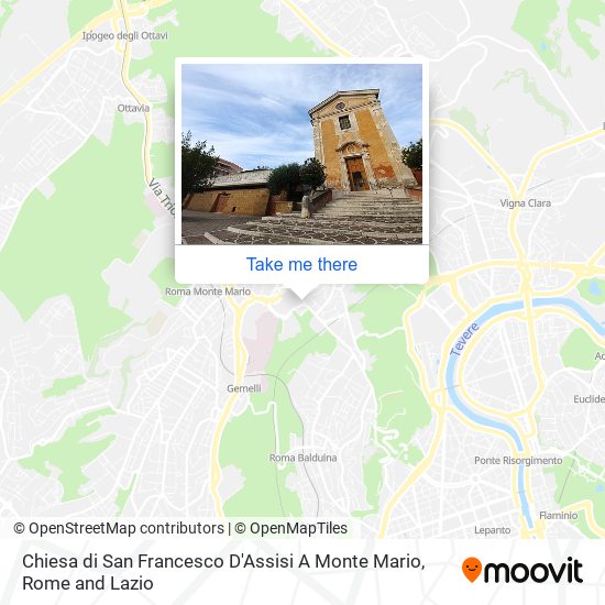Chiesa di San Francesco D'Assisi A Monte Mario map
