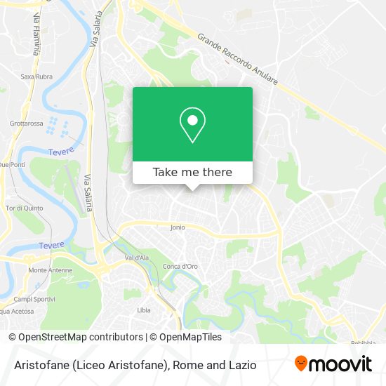 Aristofane (Liceo Aristofane) map