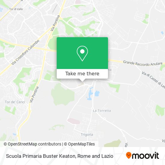 Scuola Primaria Buster Keaton map
