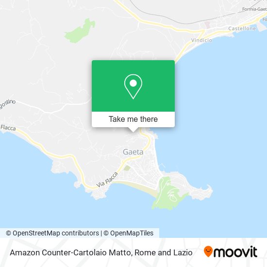 Amazon Counter-Cartolaio Matto map