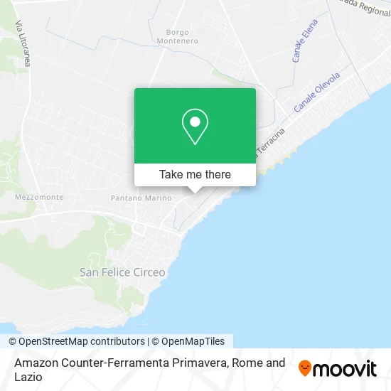 Amazon Counter-Ferramenta Primavera map