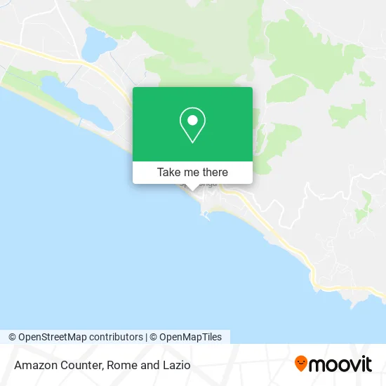 Amazon Counter map