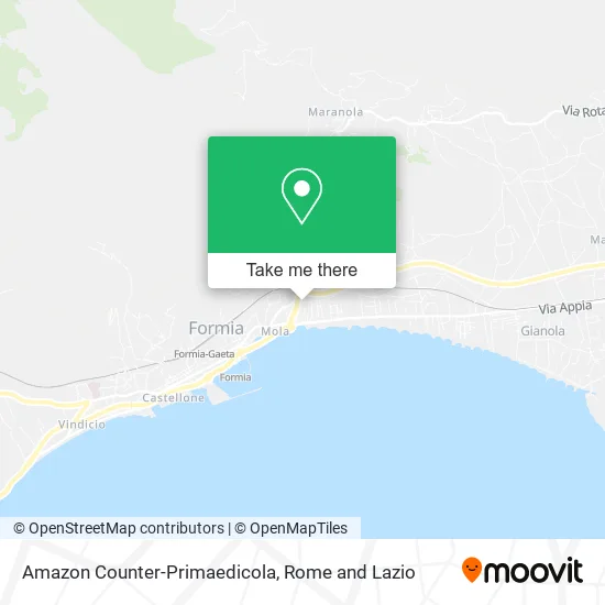 Amazon Counter-Primaedicola map