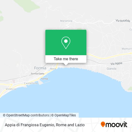 Appia di Frangiosa Eugenio map