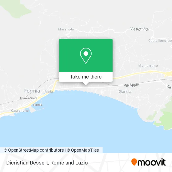 Dicristian Dessert map