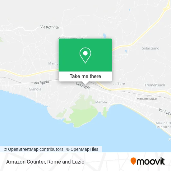 Amazon Counter map