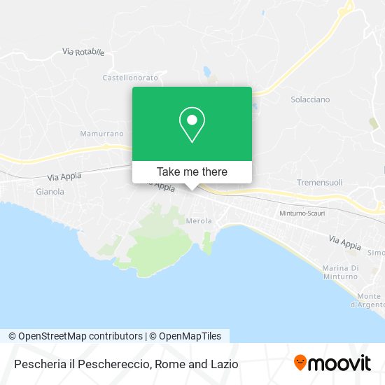 Pescheria il Peschereccio map