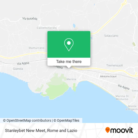 Stanleybet New Meet map