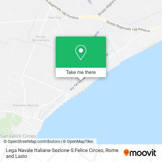 Lega Navale Italiana-Sezione-S.Felice Circeo map