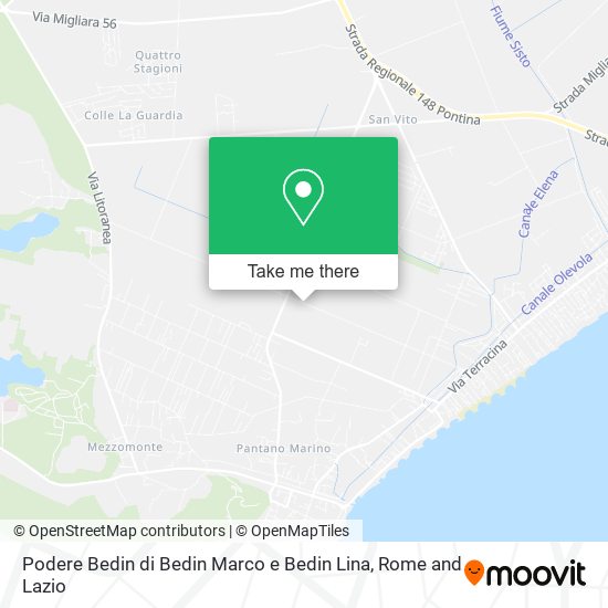 Podere Bedin di Bedin Marco e Bedin Lina map